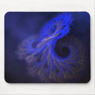 TAPIS DE SOURIS MOUSEPAD BLEU ÉLECTRONIQUE