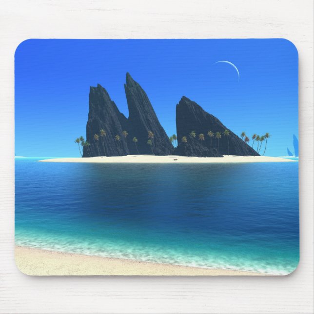 Tapis De Souris Mousepad bleu sans fin (Devant)