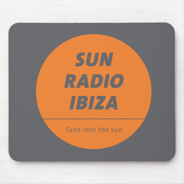 Tapis De Souris Mousepad by Sun Radio Ibiza (Devant)
