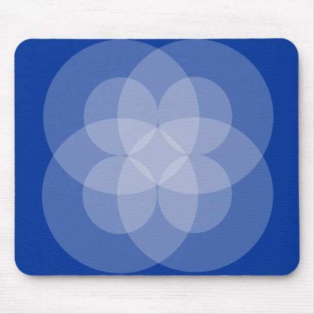 Tapis De Souris Mousepad - Cercles intersecteurs (Devant)
