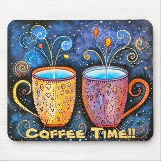 Tapis De Souris MOUSEPAD - Coffee Time!!