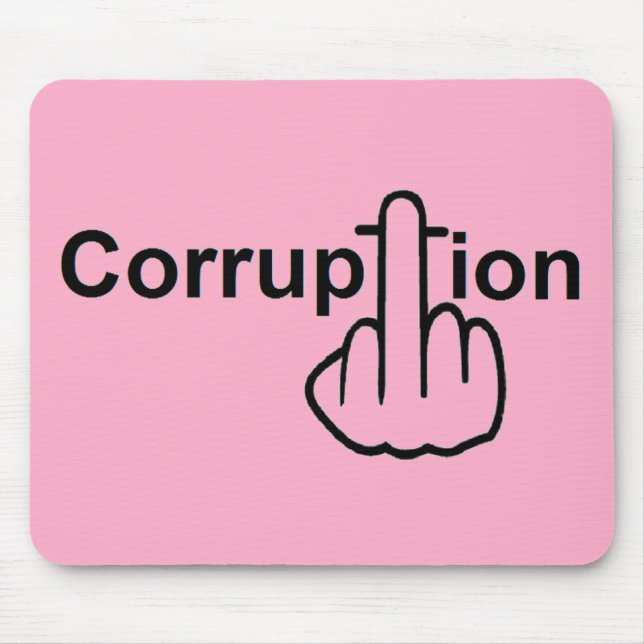 Tapis De Souris Mousepad Corruption Sucre (Devant)