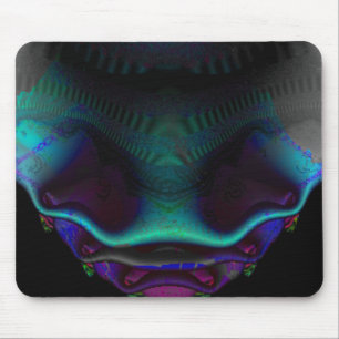 Tapis De Souris Mousepad crâne fractal