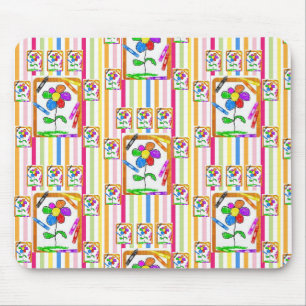 Tapis De Souris Mousepad Crayon