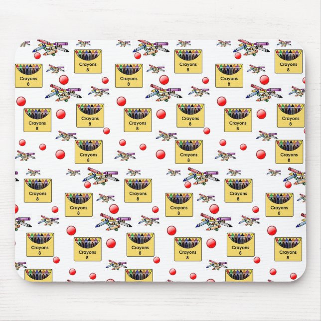 Tapis De Souris Mousepad Crayon (Devant)