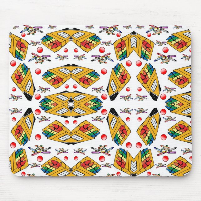 Tapis De Souris Mousepad Crayon (Devant)