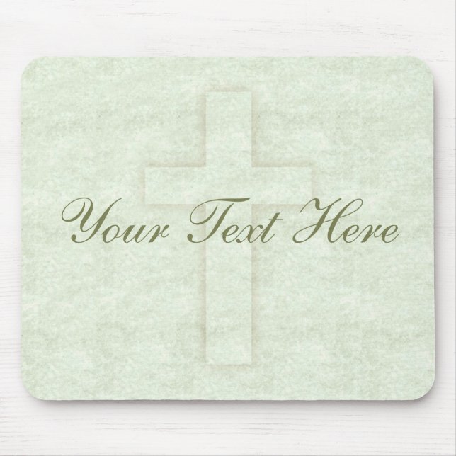 Tapis De Souris Mousepad croisé subtil (Devant)