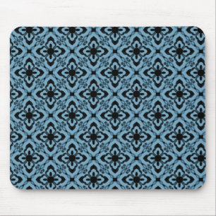 Tapis De Souris Mousepad Damas, bleu clair