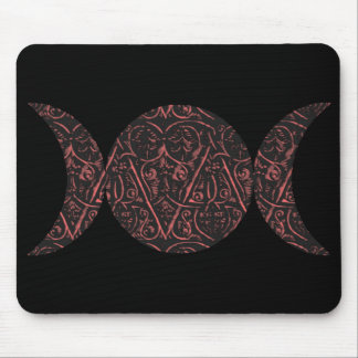 Tapis De Souris Mousepad d'arrière - plan de noir de déesse