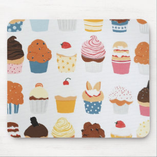 Tapis De Souris Mousepad d'assortiment de petits gâteaux