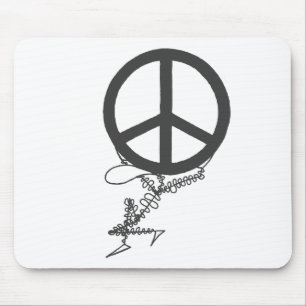 Tapis De Souris Mousepad d'atlas de paix