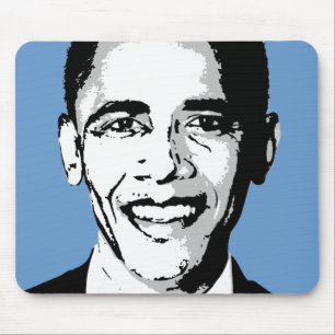 Tapis De Souris Mousepad de Barack Obama