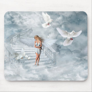 Tapis De Souris Mousepad de bleu d'ange