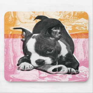 Tapis De Souris Mousepad de Boston Terrier