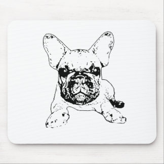 Tapis De Souris mousepad de bouledogue français