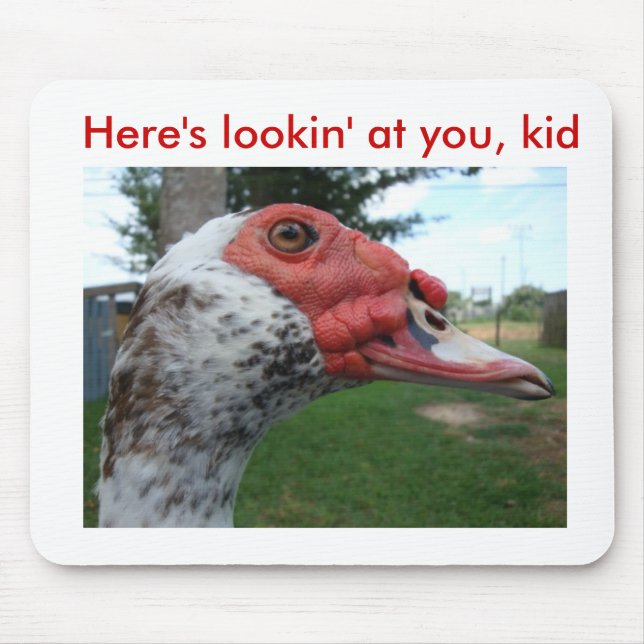 Tapis De Souris Mousepad de canard de Muscovy (Devant)