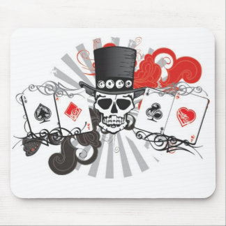 Tapis De Souris Mousepad de crâne