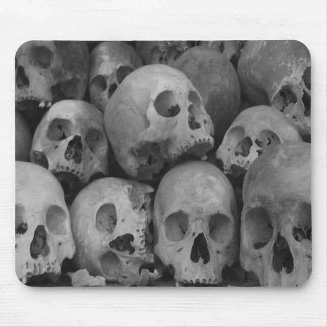 Tapis De Souris Mousepad de crânes (Devant)