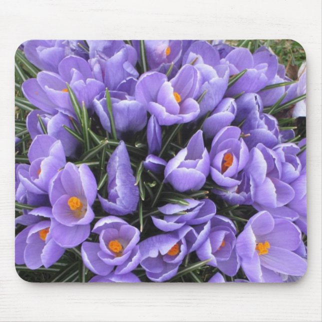 Tapis De Souris Mousepad de crocus (Devant)