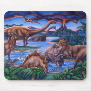 Tapis De Souris Mousepad de dinosaures