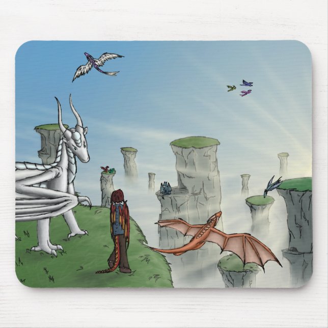 Tapis De Souris Mousepad de Draggonia (Devant)