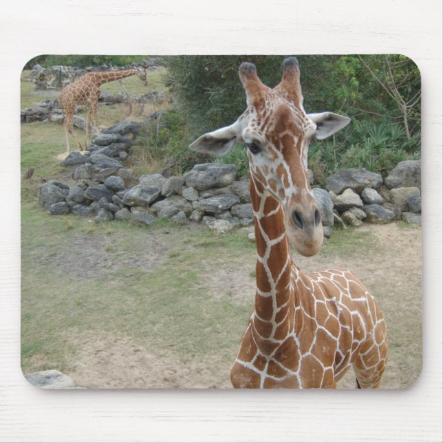 Tapis De Souris Mousepad de girafe (Devant)