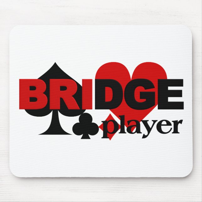 Tapis De Souris Mousepad de joueur de pont (Devant)