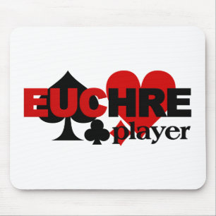 Tapis De Souris Mousepad de joueur d'Euchre