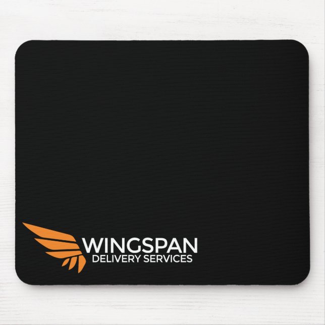 Tapis De Souris Mousepad de logo de services de distribution (Devant)