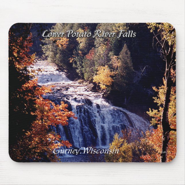 Tapis De Souris Mousepad de Lower Potato River Falls (Devant)