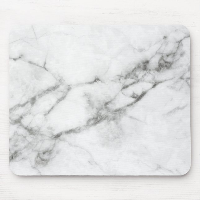 Tapis De Souris Mousepad de marbre gris (Devant)