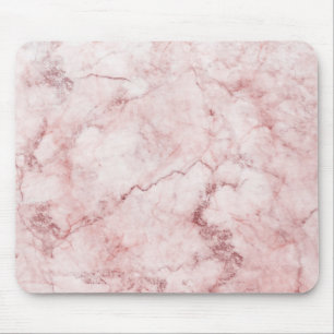 Tapis De Souris Mousepad de marbre rose