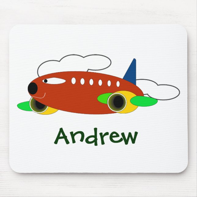 Tapis De Souris Mousepad de Noël : Métier d'air (Devant)