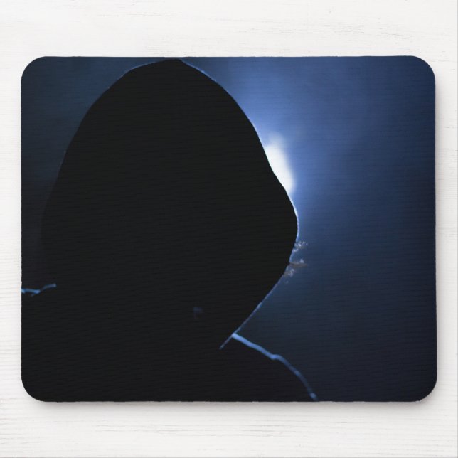 Tapis De Souris Mousepad de pirate informatique de Blackhat (Devant)