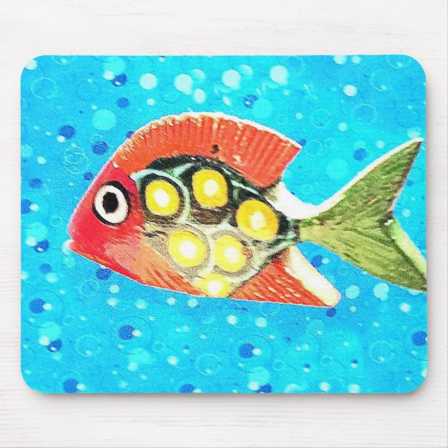 Tapis De Souris Mousepad de poisson tropical mexicain (Devant)