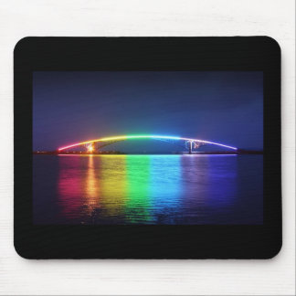 Tapis De Souris mousepad de pont en arc-en-ciel