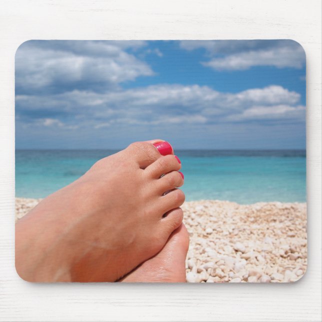 Tapis De Souris Mousepad de relaxation de vacances d'été (Devant)