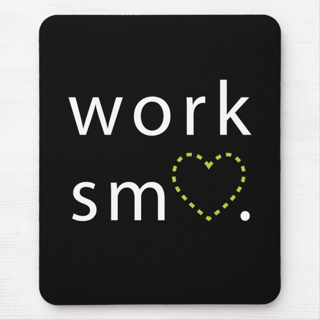 Tapis De Souris Mousepad de Smart de travail (Devant)