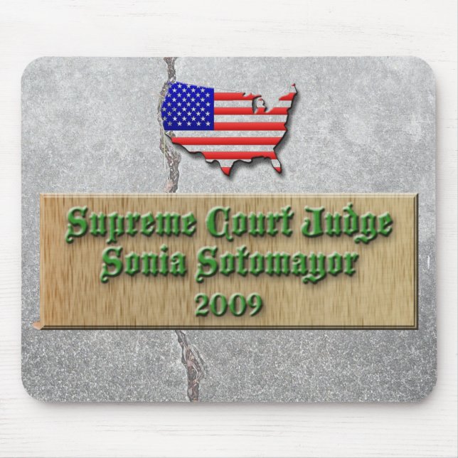 Tapis De Souris Mousepad de Sotomayor #2 de juge (Devant)