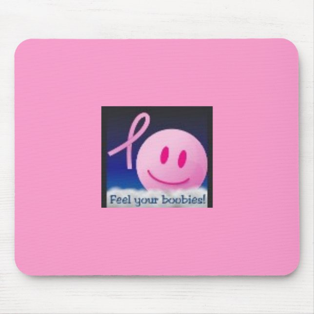 Tapis De Souris Mousepad de survivant de cancer du sein (Devant)