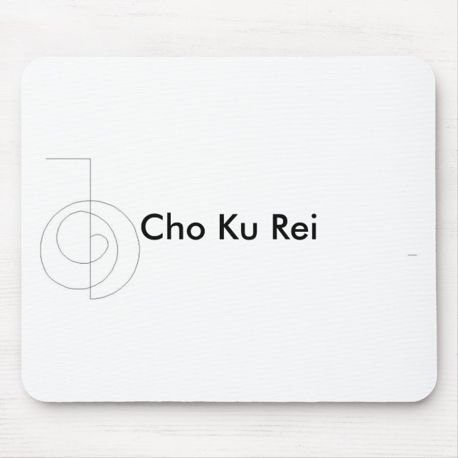 Tapis De Souris Mousepad de symboles de Reiki (Devant)