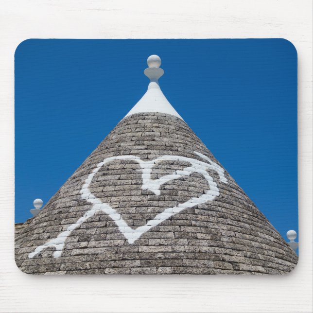 Tapis De Souris Mousepad de toit de maison de Trulli (Devant)