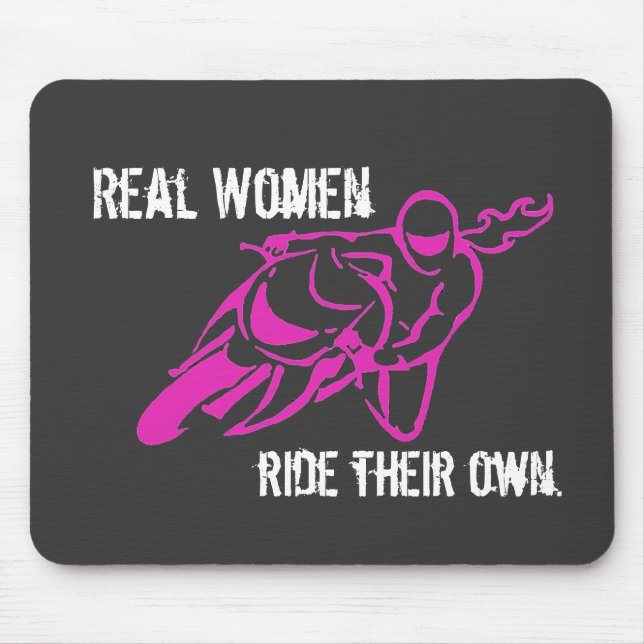 Tapis De Souris Mousepad de tour de vraies femmes (Devant)