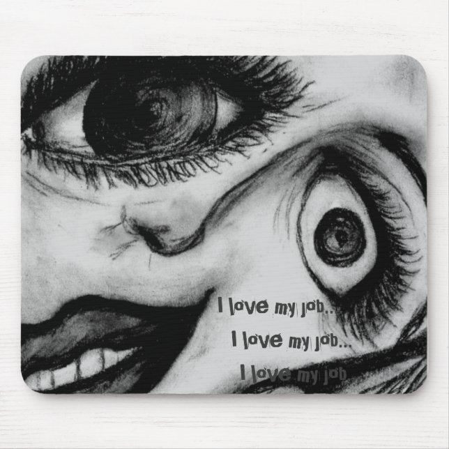 Tapis De Souris Mousepad "de travail de bureau" (Devant)