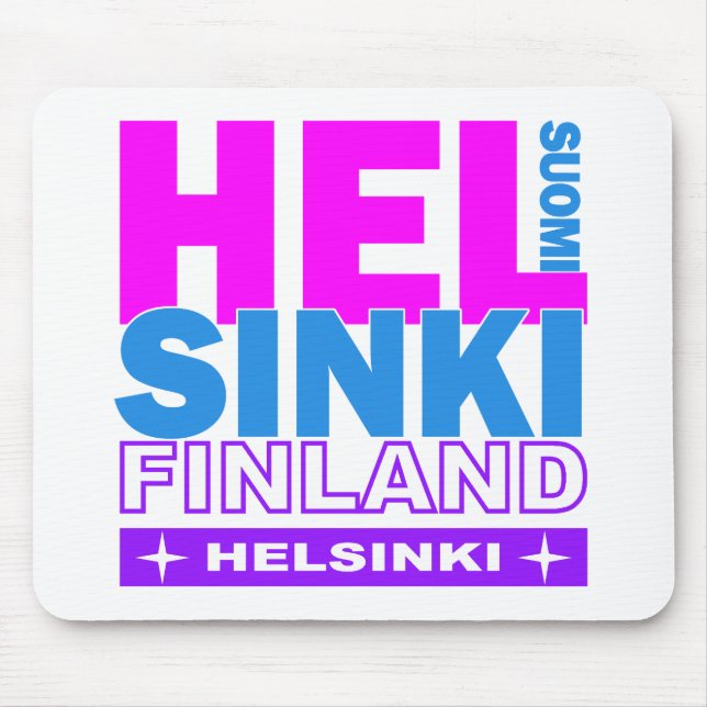 Tapis De Souris Mousepad d'Helsinki (Devant)