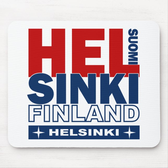 Tapis De Souris Mousepad d'Helsinki (Devant)