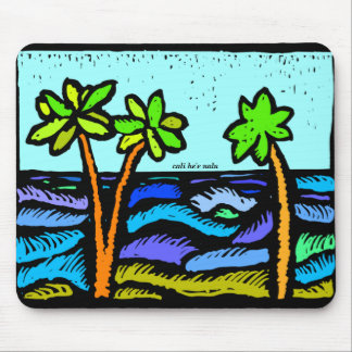 Tapis De Souris Mousepad d'océan de Cali
