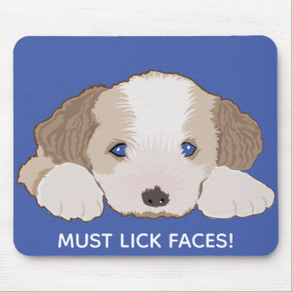 Tapis De Souris Mousepad Doit Lick Visages/Feu Bébé