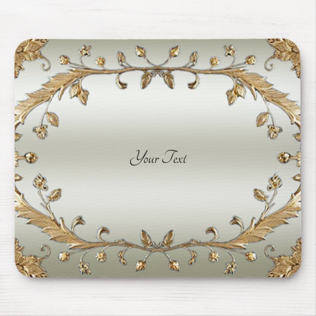 Tapis De Souris Mousepad doré (Devant)
