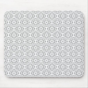 Tapis De Souris Mousepad doux et dainty, blanc